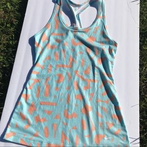 [Nike] dri fit racer back tank workout run walk S